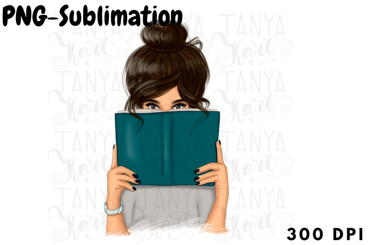 Book Lover PNG | Sublimation Designs