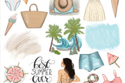 Goodnotes Kit | Vacation Stickers | Digital Planner | Goodnotes Stickers