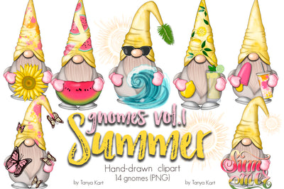 Summer Gnomes Icons