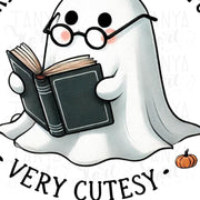 Very Demure, Very Mindful, Very Cutesy Ghost PNG, Trendy Saying Sublimation Design for Cute T-Shirts & Spooky Digital File, Digital Download