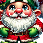 Gnome for Christmas PNG | Merry Christmas Transparent Design for Sublimation, Card Making & T-Shirts, Digital Crafting