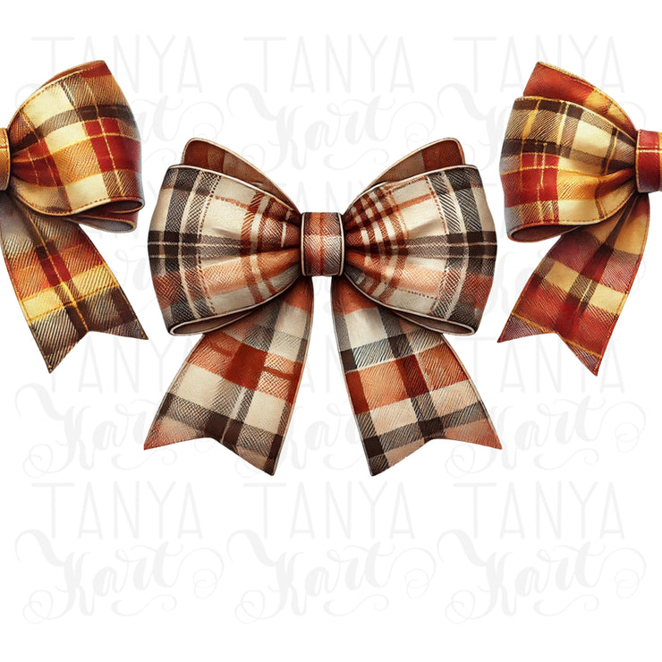 Autumn Bow Print, Seasonal Coquette Design, Cozy Fall Vibes, Sublimation Bow for Thanksgiving, Fall Shirt Design, Aesthetic Coquette Bow PNG