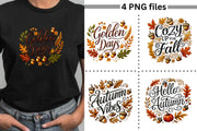 Hello Autumn Quotes, Transparent Digital Downloads, Autumn Vibes, Cozy Up for Fall, PNG Designs, Golden Days Sublimation, Funny Fall Sayings