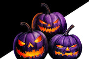 Purple Pumpkins Sublimation Designs
