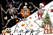 Happy Hallothanksmas PNG Digital Download for Sublimation Designs