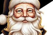 Digital Christmas Png Santa Claus, Merry Christmas Design
