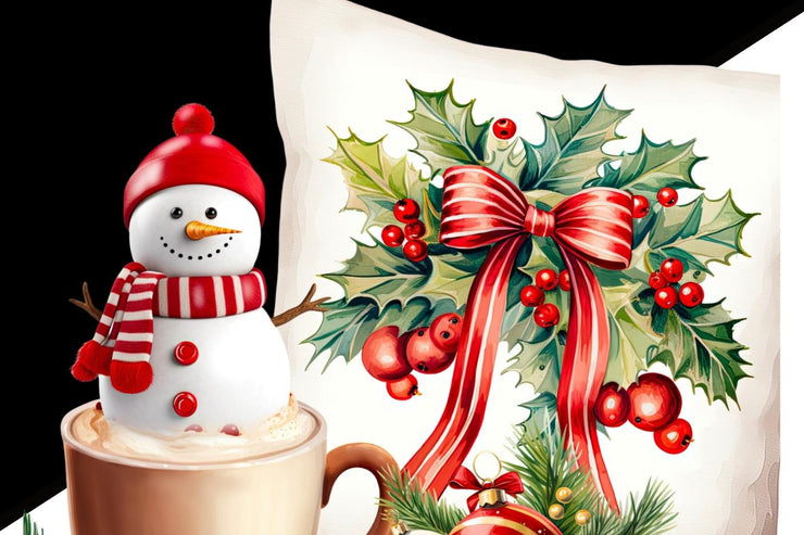 Christmas Scene PNG for Seasonal Decorations