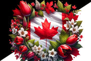 Canadian Flag Sublimation Design