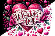 Happy Valentines Day Instant Download for Sublimation Files