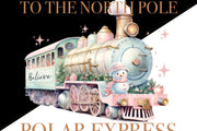 Polar Express Train Image for Merry Christmas Decor