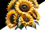 Summer Sunflower Sublimation Design, Printable Art