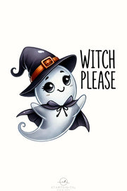 Witch Please, Cute Ghost PNG