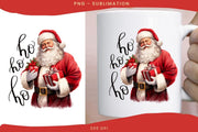 Vintage Santa Christmas Sublimation Designs