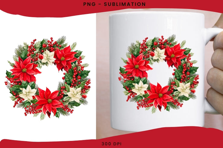 Christmas Wreath Designs PNG Downloads