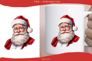 Vintage Santa Claus Winter Sublimation