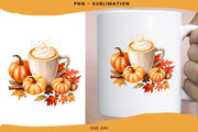 Tis The Season Fall Pumpkin Spice Latte