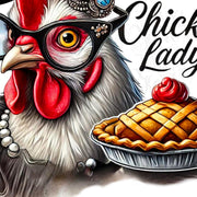 Crazy Chicken Lady PNG, Sublimation Digital File, Digital Chicken Lover Design, Funny PNG Crafting, Funny Chicken Lady, Digital Download