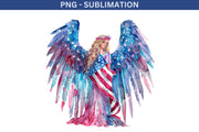 American Mama, Sublimation PNG Shirt Design, 4th of July