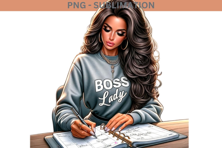 Business Woman PNG Digital Download