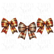 Autumn Bow Print, Seasonal Coquette Design, Cozy Fall Vibes, Sublimation Bow for Thanksgiving, Fall Shirt Design, Aesthetic Coquette Bow PNG