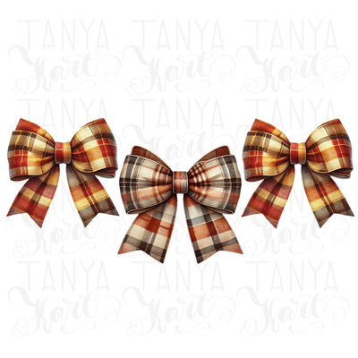 Autumn Bow Print, Seasonal Coquette Design, Cozy Fall Vibes, Sublimation Bow for Thanksgiving, Fall Shirt Design, Aesthetic Coquette Bow PNG