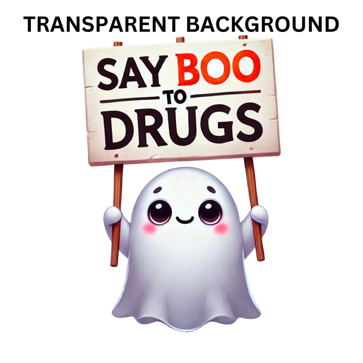 Cute Ghost Sublimation, Spooky Halloween Design Digital Download, Say Boo to Drugs T-Shirt PNG, This Is Some Boo Sheet, Transparent Designs