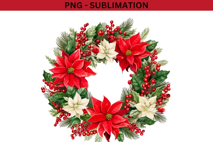 Christmas Wreath Designs PNG Downloads