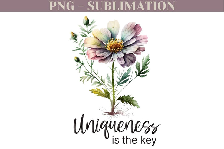 Mental Health Quote | Uniqueness Png Is The Key