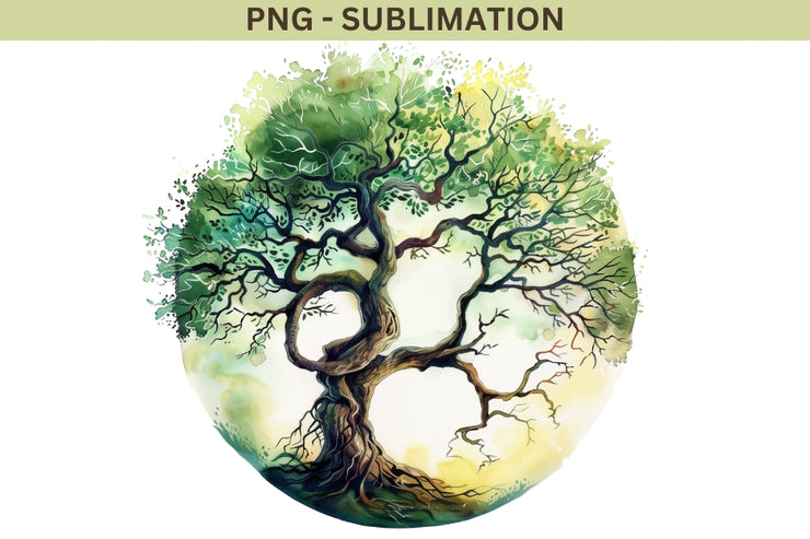 Tree of Life Sublimation Design | Printable Planner Sticker