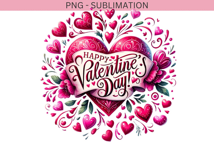 Happy Valentines Day Instant Download for Sublimation Files