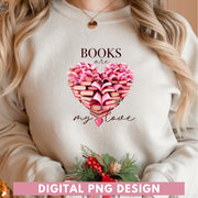 Books Are My Love, Pink Heart