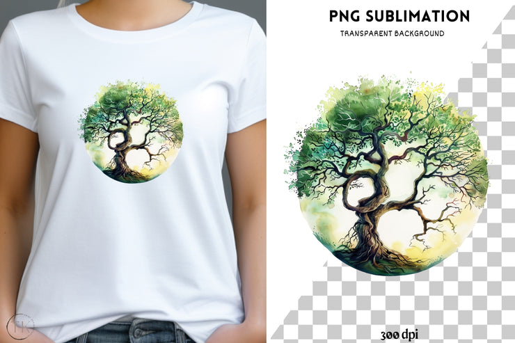 Tree of Life Sublimation Design | Printable Planner Sticker