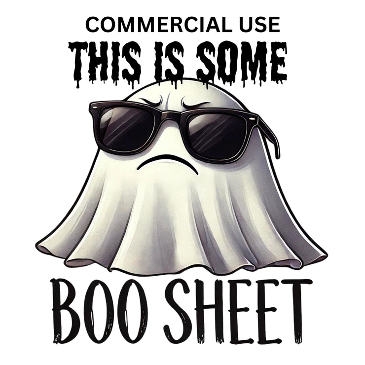 Cute Ghost Sublimation, Spooky Halloween Design Digital Download, Say Boo to Drugs T-Shirt PNG, This Is Some Boo Sheet, Transparent Designs