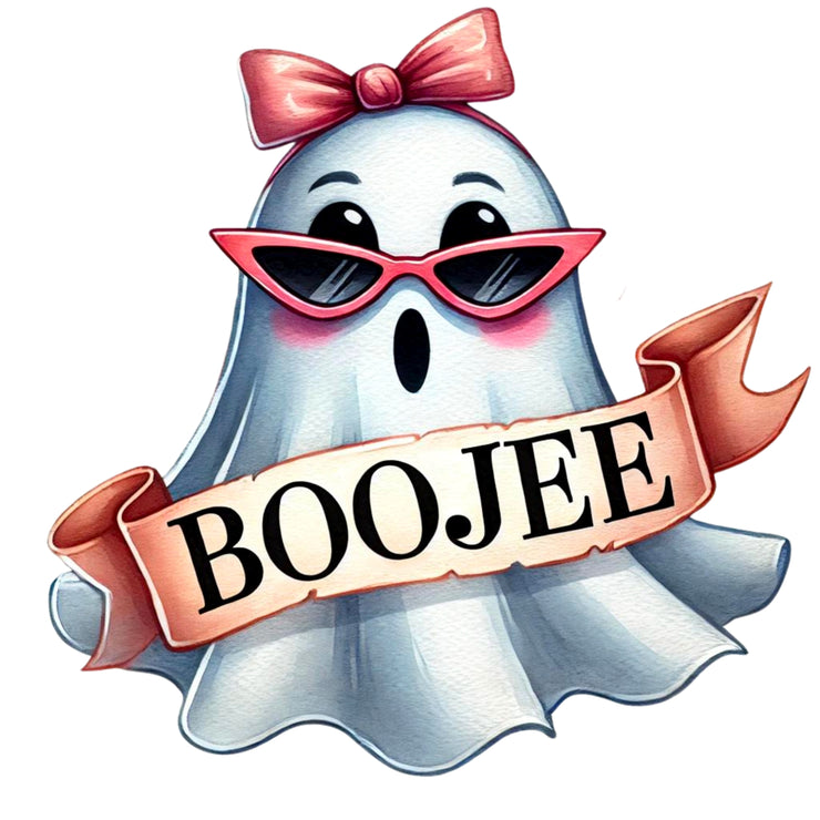 Halloween Quotes & Cute Ghost Designs, Spooky Season, Stay Spooky, Boojee PNG, I Ghost People All Year Round, Sublimation PNG for Crafting