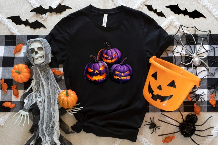 Purple Pumpkins Sublimation Designs