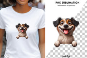 Funny Dog PNG Digital Print for Crafting & T-Shirt Designs, Puppy Birthday Party, Sublimation PNG, Digital Download, Dog Lover, Transparent