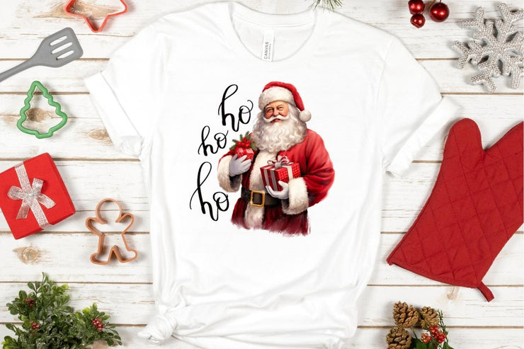 Vintage Santa Christmas Sublimation Designs