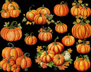 Fall Pumpkins Clip Art Bundle - Png Imitation Embroidery