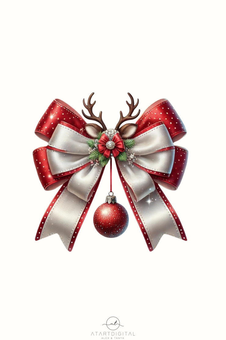 Christmas Coquette Bow Sublimation Download, Holiday Aesthetic Design, Christmas Vibes PNG, Coquette Bow Shirt Design, Transparent