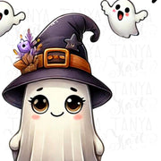 Boo Boo Crew, Retro Halloween Designs PNG for Crafting, Halloween Ghost Digital PNG