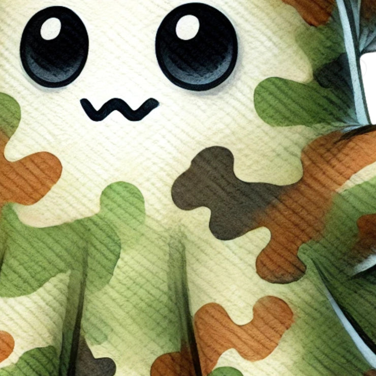 Cute Camo Ghost PNG | Ghost Camouflage for Kids Halloween, Sublimation Files & Digital Downloads, Spooky Vibes T-Shirts