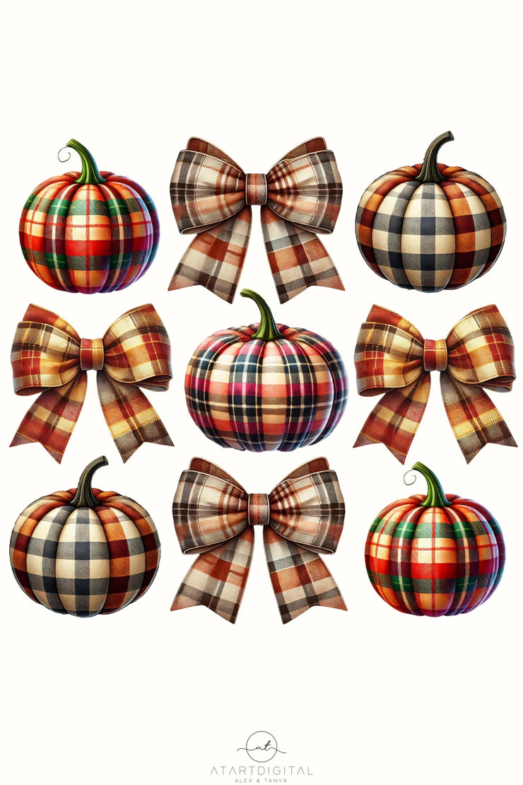 Bows and Pumpkins PNG, Retro Halloween Coquette Design, Fall Vibes, Girly Pumpkin Sublimation for Autumn Shirts, Coquette Bow