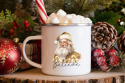 Believe in Santa Claus PNG: Christmas Sublimation Designs