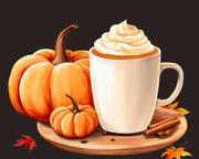 Cozy Autumn Vibes: Warm Drink Clipart