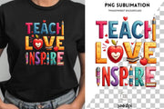 Teach Love Inspire Printable Art for Classroom Decor