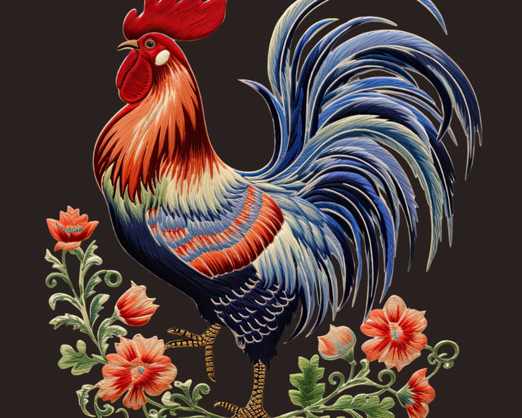 Farm Animals Clipart, Roosters, Birds PNG Designs