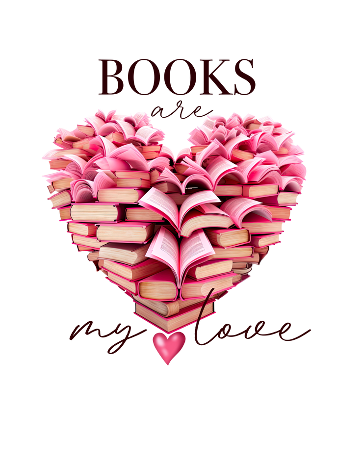 Books Are My Love, Pink Heart