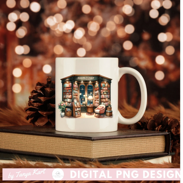 Book Shop Digital Printable