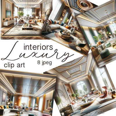 Luxury JPEG Interior Clipart