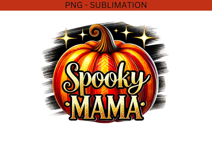 Spooky Mama Png, Coquette Halloween Sublimation Designs, Fall Fashion Pumpkin Shirt, Digital Download, Coquette Mama Spooky Season